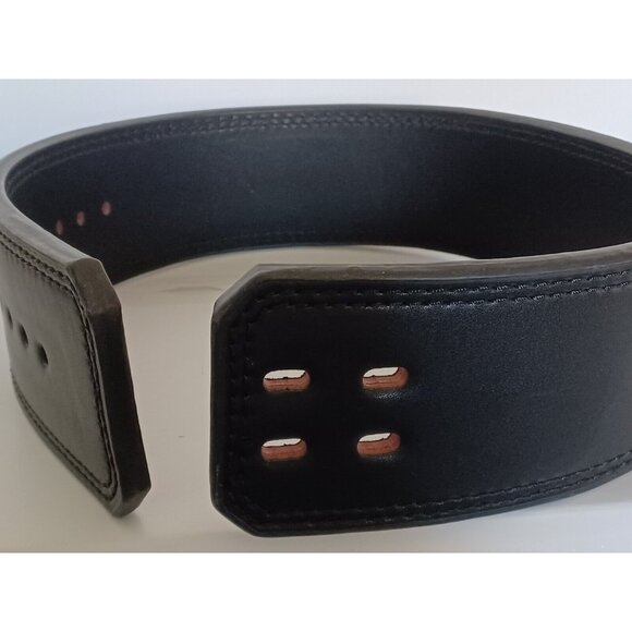 Manueklear 10mm Leather Weightlifting Belt Olive Drab 39-45” NO HARDWARE! - Picture 7 of 9